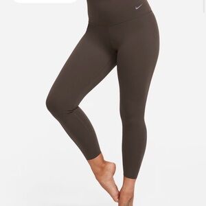 Nike Zenvy Women's Dark Brown Leggings